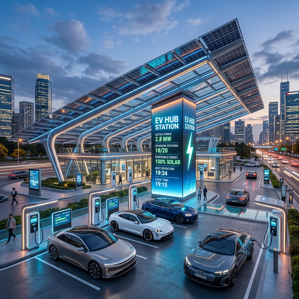 EV Chargers for Sustainable Mobility (180kW DC Fast)