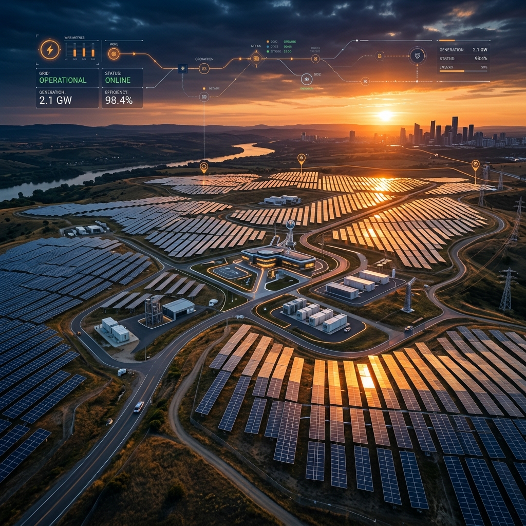 120MW Utility Solar Plants